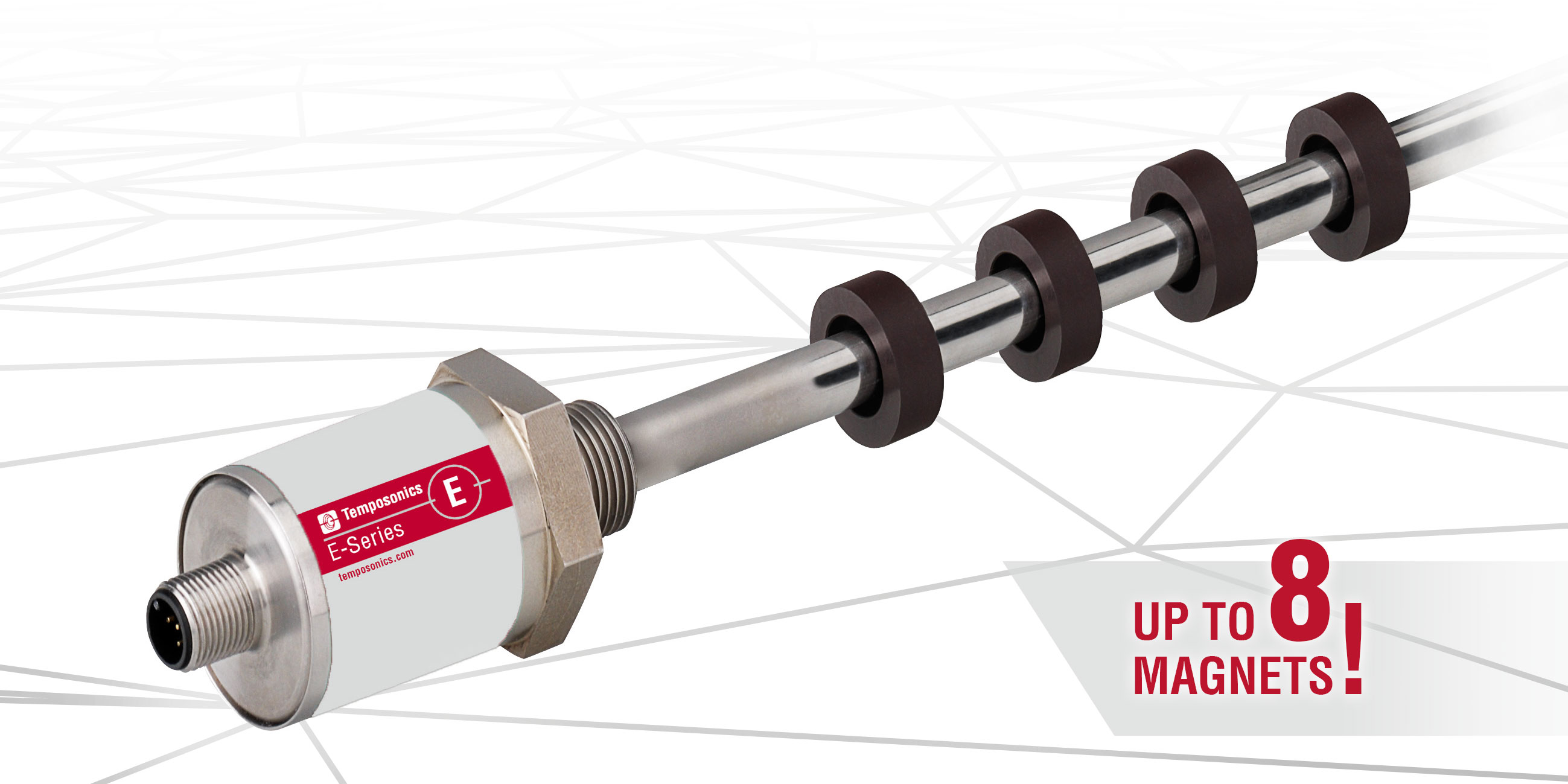 E-SERIES IO-LINK WITH MULTI-POSITION MEASUREMENT UP TO EIGHT MAGNETS